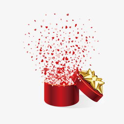 手绘卡通装饰礼盒广告设计素材——免费高清PNG下载